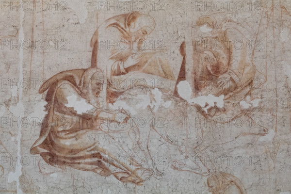 Pisa, Museo delle sinopie: “Tebaide”,
storie degli Eremiti e dei Santi Padri ispirate alla “Vitae Patrum” del canonico domenicano Cavalca. Sinopia preparatoria agli affreschi del Camposanto di Buonamico Buffalmacco, 1336/1341.

[ENG]
Pisa, Sinopia Museum: “Thebaid”, Stories of the Hermits and the Holy Fathers inspired by the Vitae Patrum by the Dominican Domenico Canon Cavalca. Sinopia preparatory to the frescoes by Buonamico Buffalmacco, 1336/1341.
Museo delle sinopie, Pisa (PI), Toscana - Tuscany, Italia - Italy