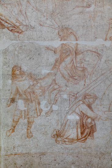 Pisa, Museo delle sinopie: “Tebaide”,
storie degli Eremiti e dei Santi Padri ispirate alla “Vitae Patrum” del canonico domenicano Cavalca. Sinopia preparatoria agli affreschi del Camposanto di Buonamico Buffalmacco, 1336/1341.

[ENG]
Pisa, Sinopia Museum: “Thebaid”, Stories of the Hermits and the Holy Fathers inspired by the Vitae Patrum by the Dominican Domenico Canon Cavalca. Sinopia preparatory to the frescoes by Buonamico Buffalmacco, 1336/1341.
Museo delle sinopie, Pisa (PI), Toscana - Tuscany, Italia - Italy
