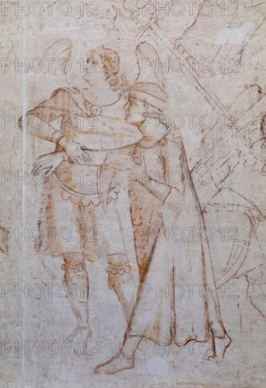 Pisa, Museo delle sinopie:
“Giudizio Universale”.  Sinopia preparatoria degli affreschi di Buonamico Buffalmacco per il Camposanto, 1336/1341.
Particolare.

[ENG]
Pisa, Sinopia museum: "The Last Judgement”. Sinopia preparatory to the frescoes by Buonamico Buffalmacco for the Monumental Cemetery, 1336/1341.
Detail.
Museo delle sinopie, Pisa (PI), Toscana - Tuscany, Italia - Italy