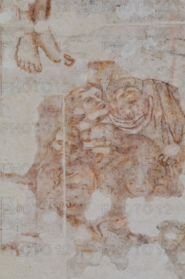 Pisa, Museo delle sinopie:  sinopia preparatoria dell’affresco “Crocifissione”, di Francesco Traini destinato al Camposanto, 1330 - 35.
Particolare.

[ENG]
Pisa, Sinopia Museum: the preparatory sinopia for the fresco "Crucifixion," by Francesco Traini, intended for the Monumental Cemetery, 1330-35.
Detail.
Camposanto Monumentale, Pisa (PI), Toscana - Tuscany, Italia - Italy