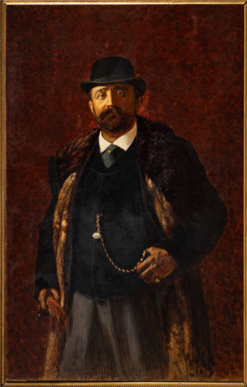 Collezione Assicoop Unipol, inv. n° 885: 
Augusto Valli (1867-1945); “Ritratto del Signor Vincenzi”; olio su tela, cm. 130x80.

[ENG]
Augusto Valli (1867-1945); “Portrait of Mr Vincenzi”; oil painting on canvas, cm. 130x80.
Collezione Assicoop - Unipol, Modena (MO), Emilia Romagna, Italia - Italy