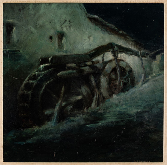 Collezione Assicoop Unipol, inv. n°  893: 
Giovanni Forghieri (1898-1944); “Vecchio mulino”; olio su tavola, cm. 50x51.

[ENG]
Giovanni Forghieri (1898-1944); “Old Mill”; oil painting on panel, cm. 50x51.
Collezione Assicoop - Unipol, Modena (MO), Emilia Romagna, Italia - Italy