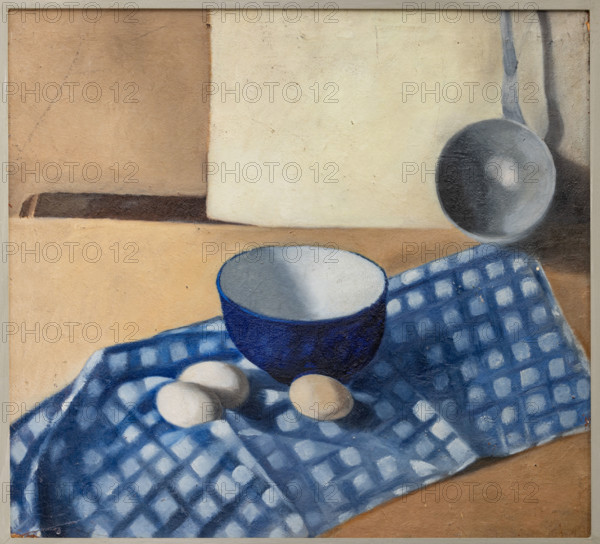 Collezione Assicoop Unipol, inv. n°  898: 
Ida Donati (1881-1945); “Composizione con uova, scodella e mestolo”, olio su cartone, 47,5x53 cm.


[ENG]
Ida Donati (1881-1945); “Composition with eggs, bowl and ladle”, oil painting on cardboard, 47,5x53cm.
Collezione Assicoop - Unipol, Modena (MO), Emilia Romagna, Italia - Italy
