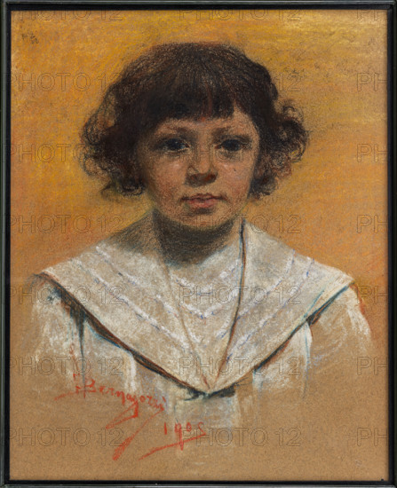 Collezione Assicoop Unipol, inv. n° 906: 
Federico Bernagozzi (1859-1916); “Ritratto di bimba”, tecnica mista, 46,5 x 39 cm.

[ENG]
Federico Bernagozzi (1859-1916); “Ritratto di bimba”, tecnica mista, 46,5 x 39 cm.
Collezione Assicoop - Unipol, Modena (MO), Emilia Romagna, Italia - Italy