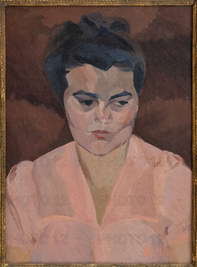 Collezione Assicoop Unipol, inv. n°  910: 
Roberto Melli (1855-1958); “Donna in rosa (Angelina)”, olio su tela, cm 44,5 x 34.

[ENG]
Roberto Melli (1855-1958); “Portrait of a Woman in Pink (Angelina)”, oil painting on canvas, cm 44,5 x 34.
Collezione Assicoop - Unipol, Modena (MO), Emilia Romagna, Italia - Italy
