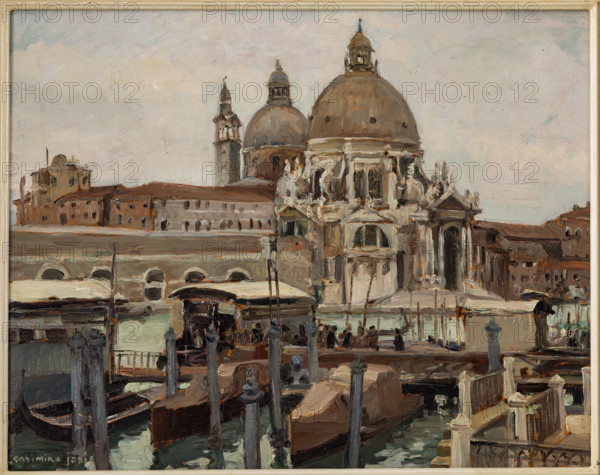 Collezione Assicoop Unipol, inv. n° 912: 
Casimiro Jodi (1886-1948); “Veduta di Venezia”, olio su compensato, 52 x 65 cm.

[ENG]
Casimiro Jodi (1886-1948); “View of Venice” , oil painting on plywood, 52 x 65 cm.
Collezione Assicoop - Unipol, Modena (MO), Emilia Romagna, Italia - Italy