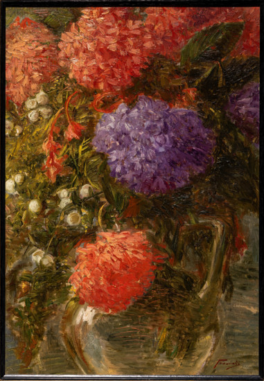 Collezione Assicoop Unipol, inv. n° ° 921: Gaetano Previati (1852 - 1920); “Ortensie”; olio su tela, cm 50 x 36.

[ENG]
Gaetano Previati (1852 - 1920); “Hydrangeas” ; oil painting on canvas, cm 50 x 36.
Collezione Assicoop - Unipol, Modena (MO), Emilia Romagna, Italia - Italy