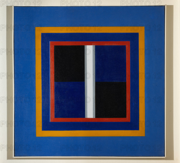 Collezione Assicoop Unipol, inv. n° 970: 
Mauro Reggiani (1897 - 1980); “Composizione N° 2”, (olio su tela, 50 x 50 cm).

[ENG]
Mauro Reggiani (1897-1980); “Composition N° 2” (oil on canvas, cm 50 X 50).
Collezione Assicoop - Unipol, Modena (MO), Emilia Romagna, Italia - Italy