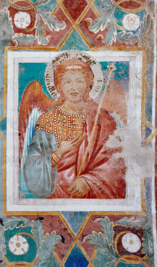 Assisi, Basilica superiore di San Francesco, transetto meridionale, parete meridionale, archivolto sinistro: terzo “Angelo” dal basso. Affresco di Cimabue (Cenni di Pepo) e bottega (1288-92).


[ENG]
Assisi, Upper Basilica of St. Francis, southern transept, southern wall, left archivolt: third “Angel” from the bottom. Fresco by Cimabue (Cenni di Pepo) and workshop (1288-92).
Basilica superiore di San France, Assisi (PG), Umbria, Italia - Italy