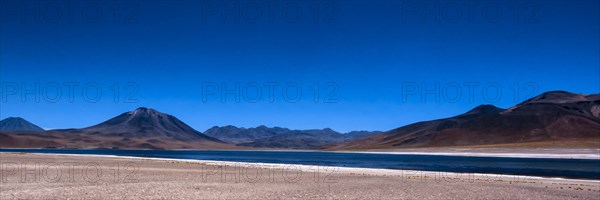 Miscanti lagoon, Atacama desert, Chili