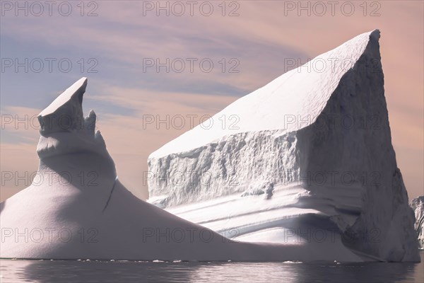 Icebergs au Groenland