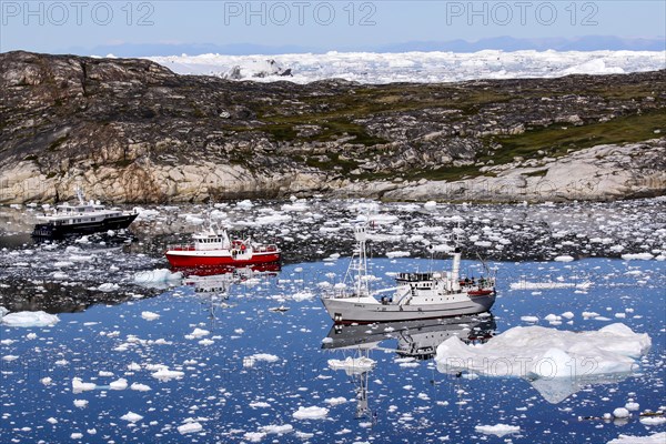 Boats in Greenland