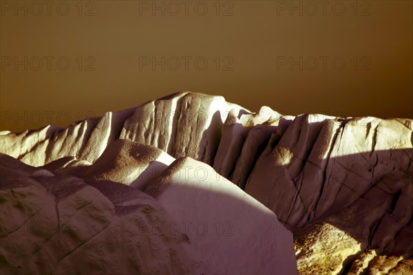 Detail from an iceberg in Greenland