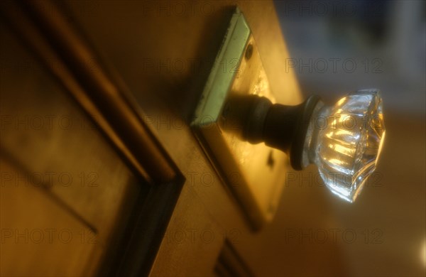 Glowing Glass Door Knob