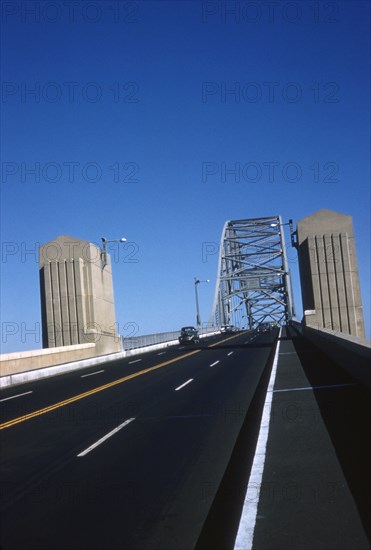 Sagamore Bridge, Cape Cod, Massachusetts, USA, 1962