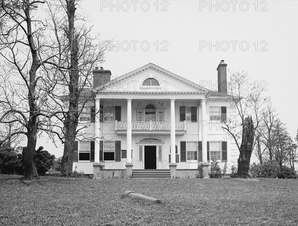 Jumel Mansion, New York City, New York, USA, Detroit Publishing Company, 1900