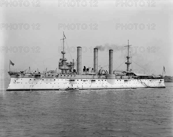 U.S.S. Brooklyn, Detroit Publishing Company, 1900