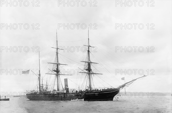 U.S.S. Enterprise, Detroit Publishing Company, 1895