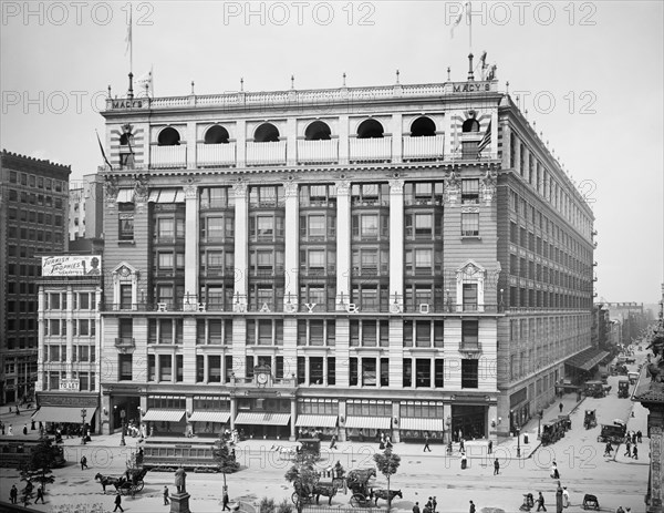 R.H. Macy and Co., New York City, New York, USA, Detroit Publishing Company, 1905