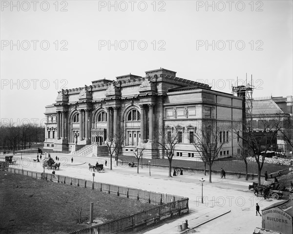 Metropolitan Museum of Art, New York City, New York, USA, Detroit Publishing Company, 1903