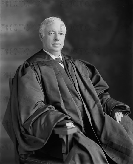 Joseph Rucker Lamar, Associate Justice of the U.S. Supreme Court, Portrait, Harris & Ewing, 1915