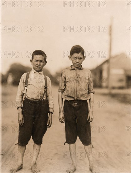 Two Young Textile Mill Workers, Columbus, Georgia, USA, Lewis Hine, 1913