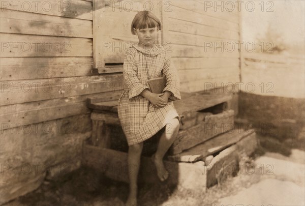 Rural Girl's First Day of School, Pocahontas County, West Virginia, USA, Lewis Hine, 1921