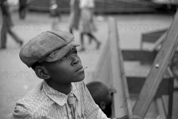 Young Boy at Greene County Fair, Greensboro, Georgia, USA, Jack Delano for Farm Security Administration, October 1941