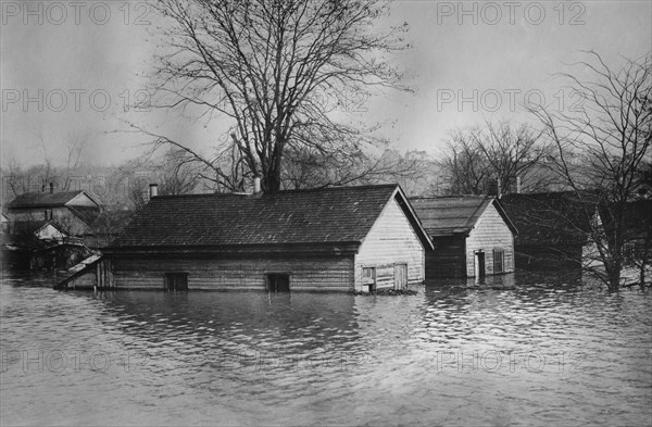 Flood, Cincinnati, Ohio, USA, Bain News Service, 1913