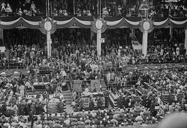 Democratic National Convention, St. Louis Coliseum, St. Louis, Missouri, USA, Bain News Service, June 1916