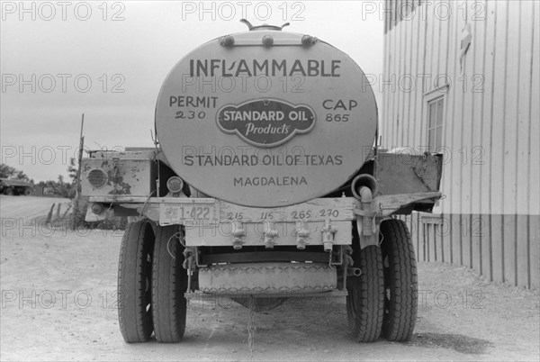 Gasoline Truck, Pie Town, New Mexico, USA, Russell Lee, June 1940