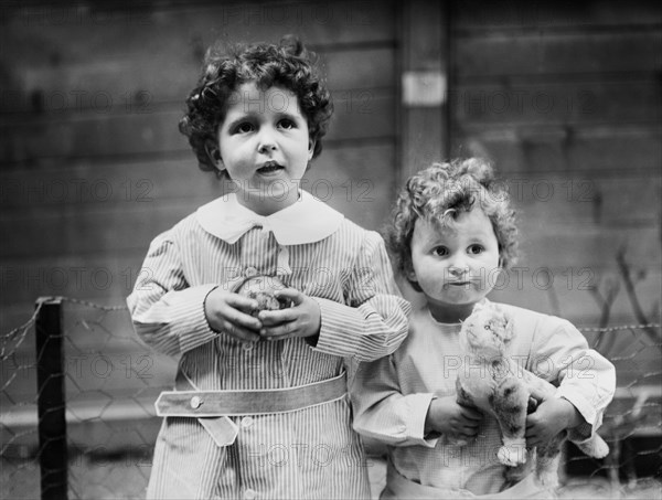 Brothers Michel and Edmond Navratil, Survivors of the Sinking of RMS Titanic, Portrait, Bain News Service, 1912