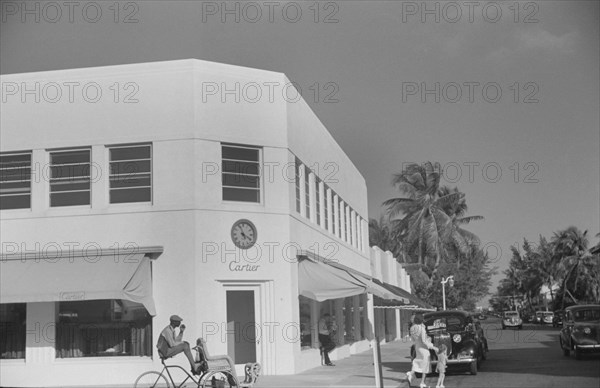 Street Corner, Palm Beach, Florida, USA, Marion Post Wolcott for Farm Security Administration, March 1939