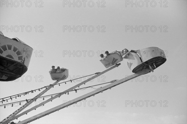 Carnival Ride, Plant City, Florida, USA, Marion Post Wolcott for Farm Security Administration, March 1939