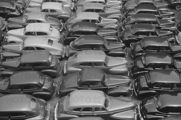 Parking Lot, Chicago, Illinois, USA, John Vachon for Farm Security Administration, July 1941