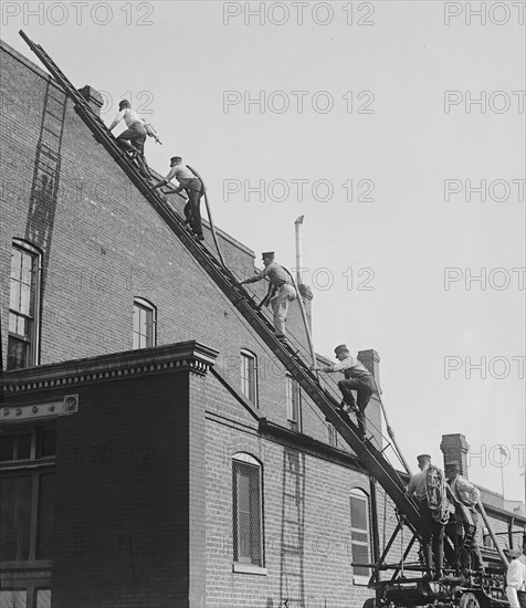 Firemen's School, USA, 1920