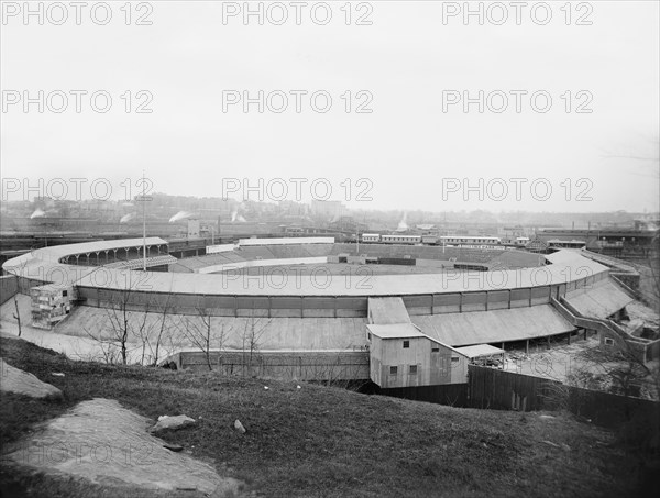 Polo Grounds, New York City, New York, USA, Bain News Service, 1909