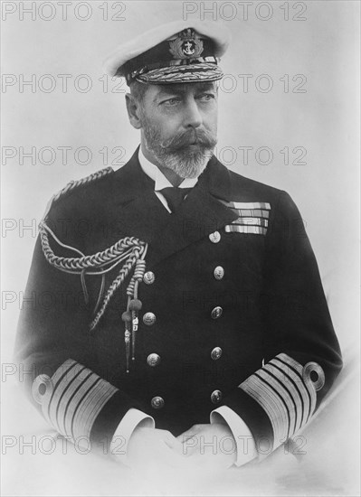King George V, of United Kingdom, Portrait, Bain News Service, 1921