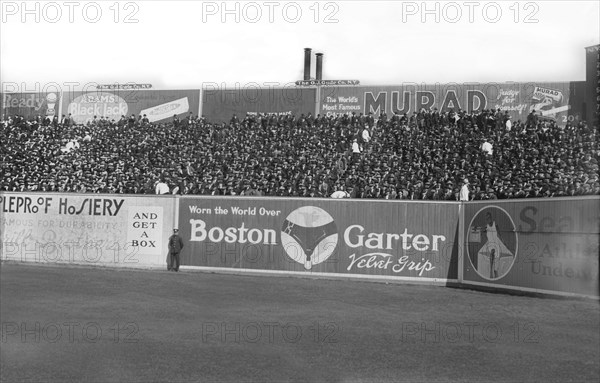 Crowd at Polo Grounds during World Series Game between New York Yankees and New York Giants, New York City, New York, USA, Bain News Service, October 1921