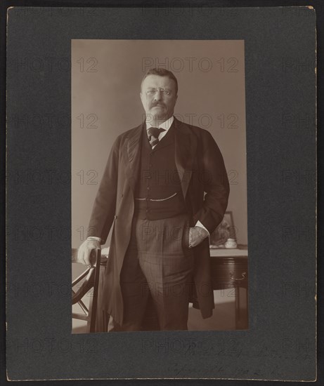 U.S. President, Theodore Roosevelt, Standing Portrait, by Frances Benjamin Johnson, December 1902