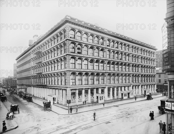 Wanamaker's Department Store, New York City, New York, USA, Detroit Publishing Company, 1903