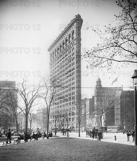 Flatiron Building, New York City, New York, USA, Detroit Publishing Company, 1903