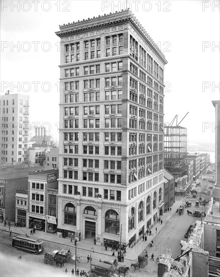 Continental Trust Company Building (now One Calvert Plaza), Baltimore, Maryland, USA, Detroit Publishing Company, 1905