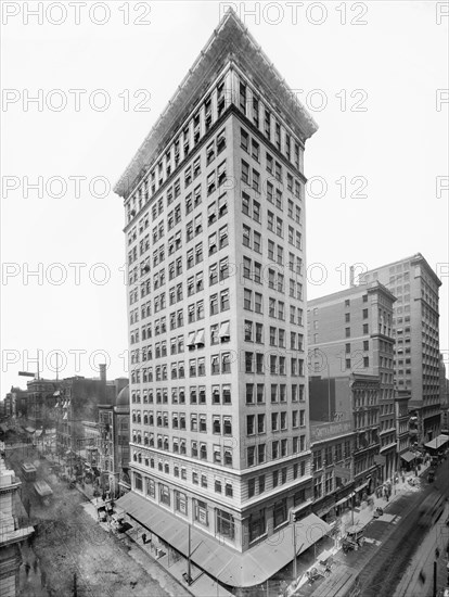 Ingalls Building, Cincinnati, Ohio, USA, Detroit Publishing Company, 1906