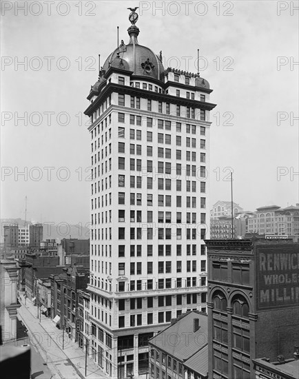 T.J. Keenan Building, Pittsburgh, Pennsylvania, USA, Detroit Publishing Company, USA, 1907
