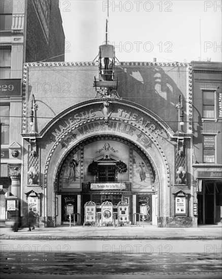 Majestic Theater, Detroit Michigan, USA, Detroit, Michigan, USA, 1916