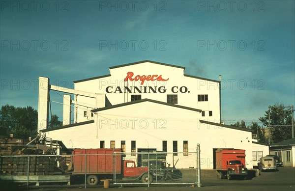 Rogers Canning Co., Canning Plant, Milton-Freewater, Oregon, USA, Russell Lee for Farm Security Administration - Office of War Information, July 1941