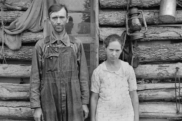 Rehabilitation Clients, Boone County, Arkansas, USA, Ben Shahn for U.S. Resettlement Administration, October 1935