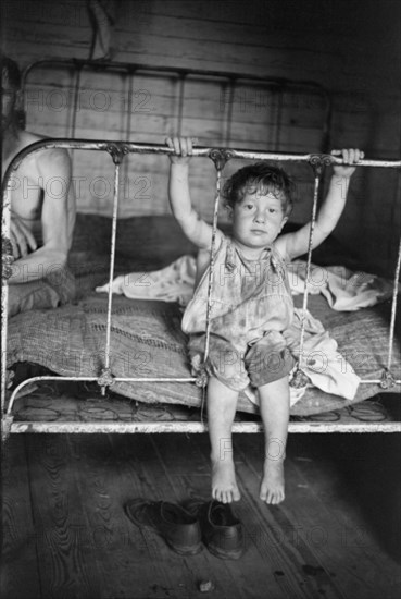 William Fields, Sharecropper's Son, Hale County, Alabama, USA, Walker Evans, Farm Security Administration, 1936