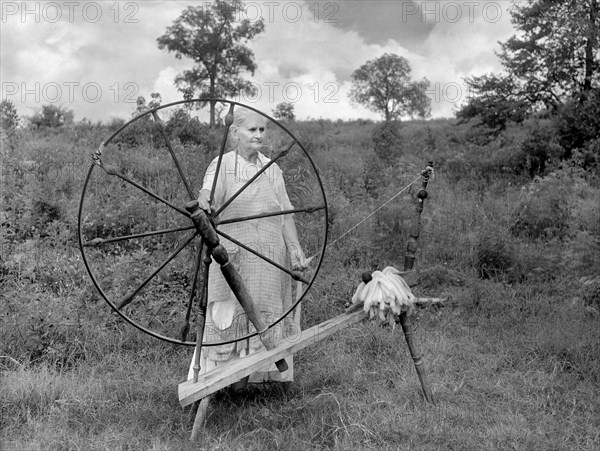 Rehabilitation Client, Madison County, Arkansas, USA, Arthur Rothstein, Farm Security Administration, August 1935